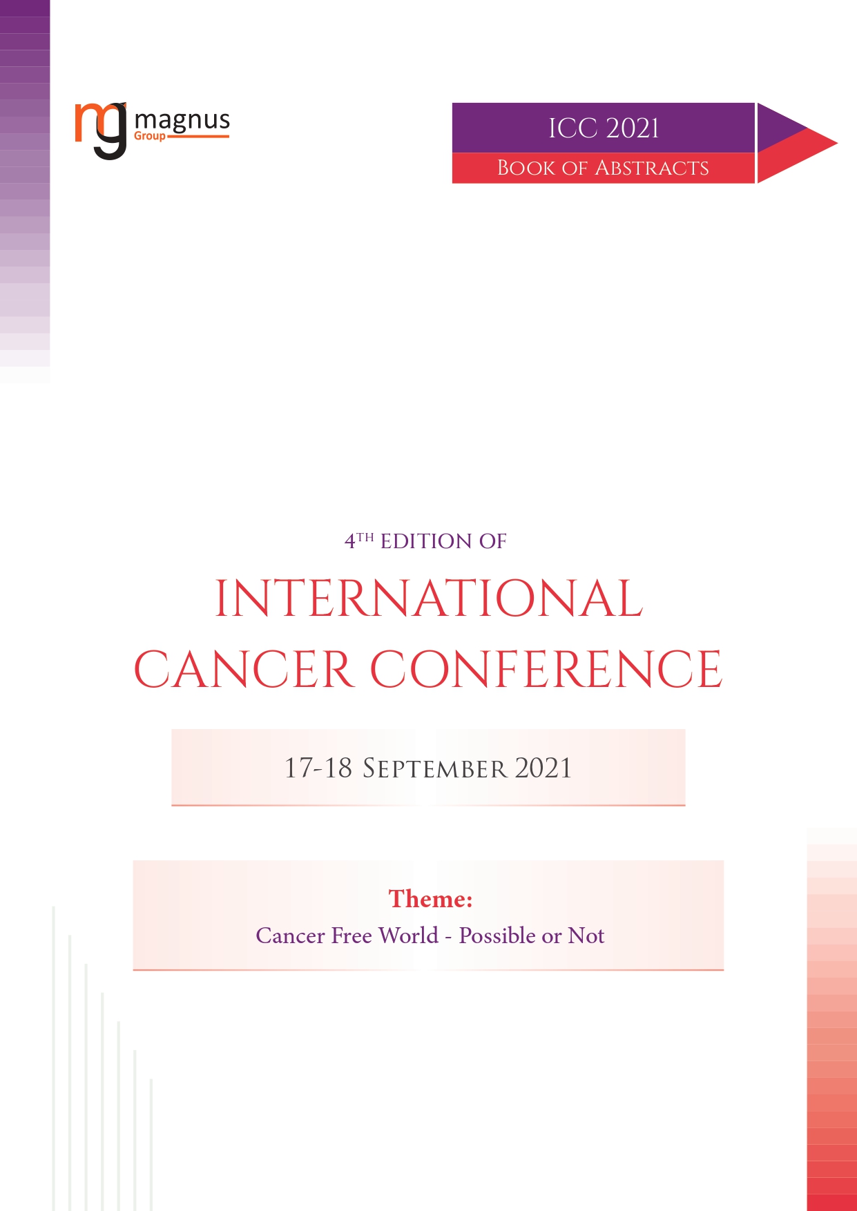 4th Edition of International Cancer Conference | Online Event Book