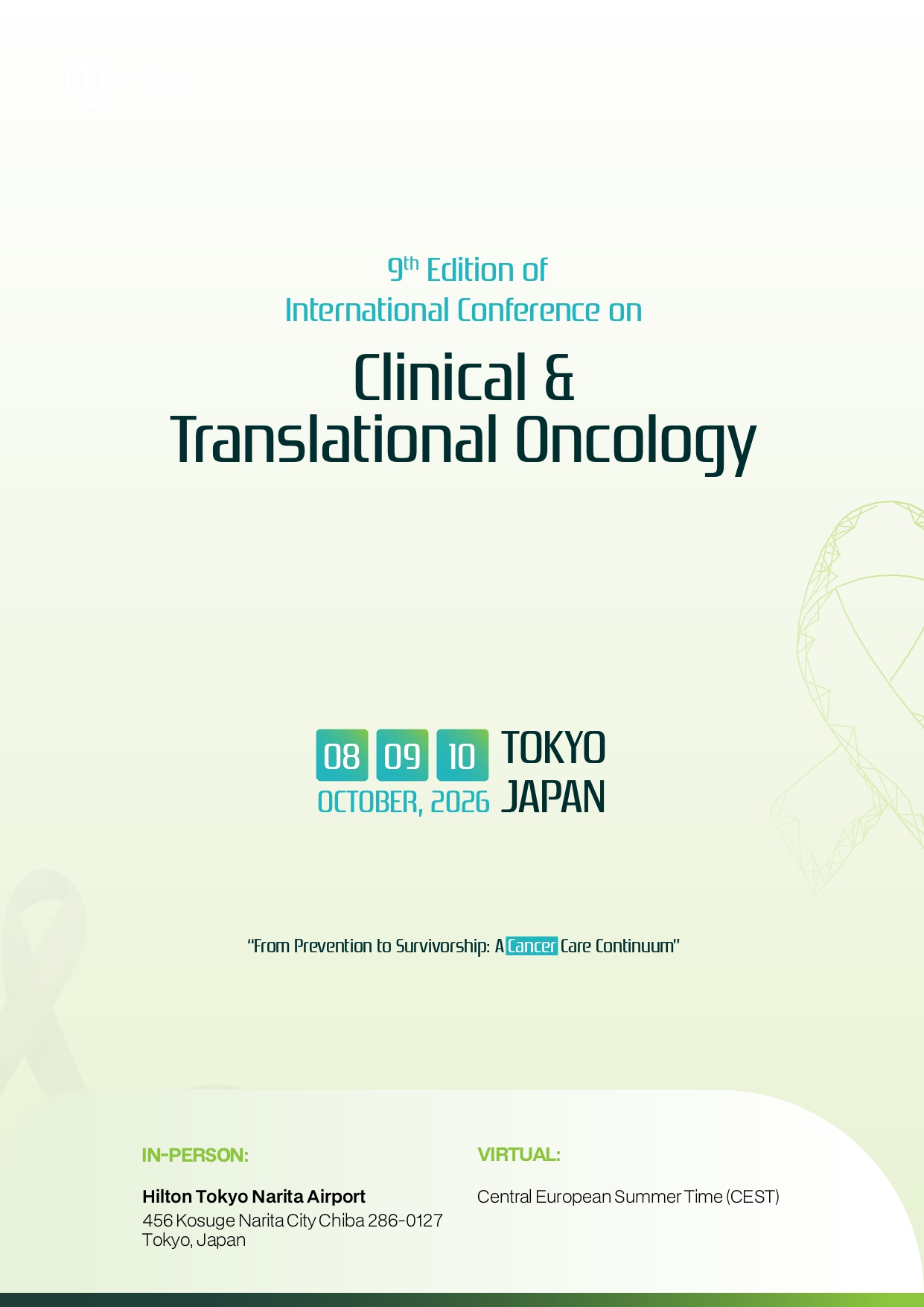 International Conference on Clinical & Translational Oncology | Tokyo,  Japan Event Book