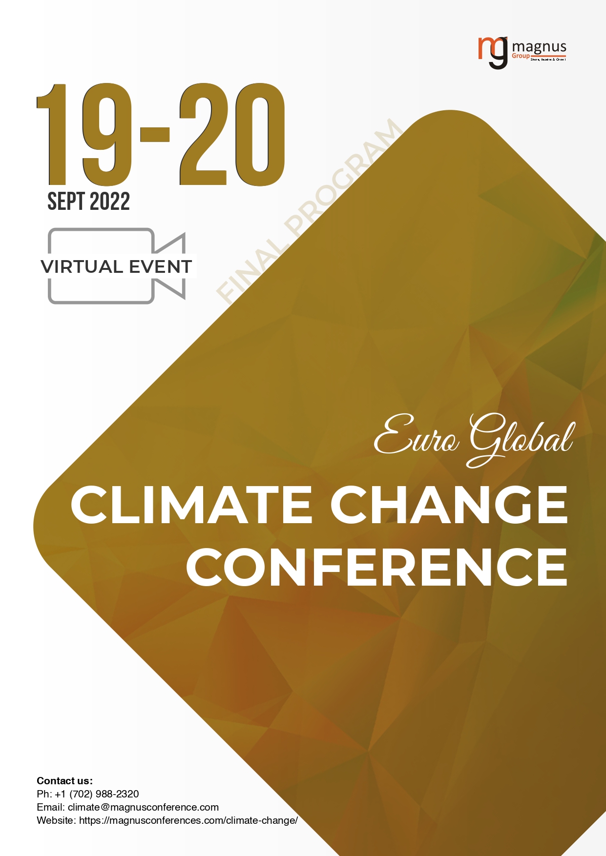 Euro-Global Climate Change Conference | Online Event Program