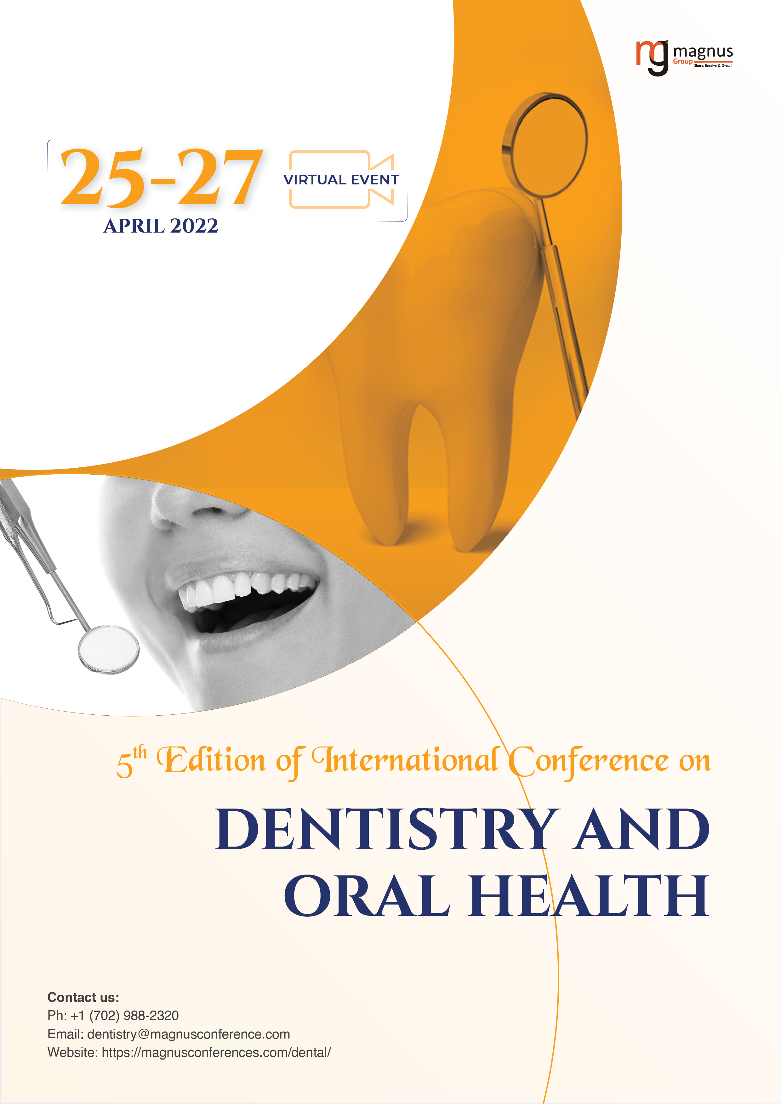 5th Edition of International Conference on Dentistry and Oral Health | Online Book