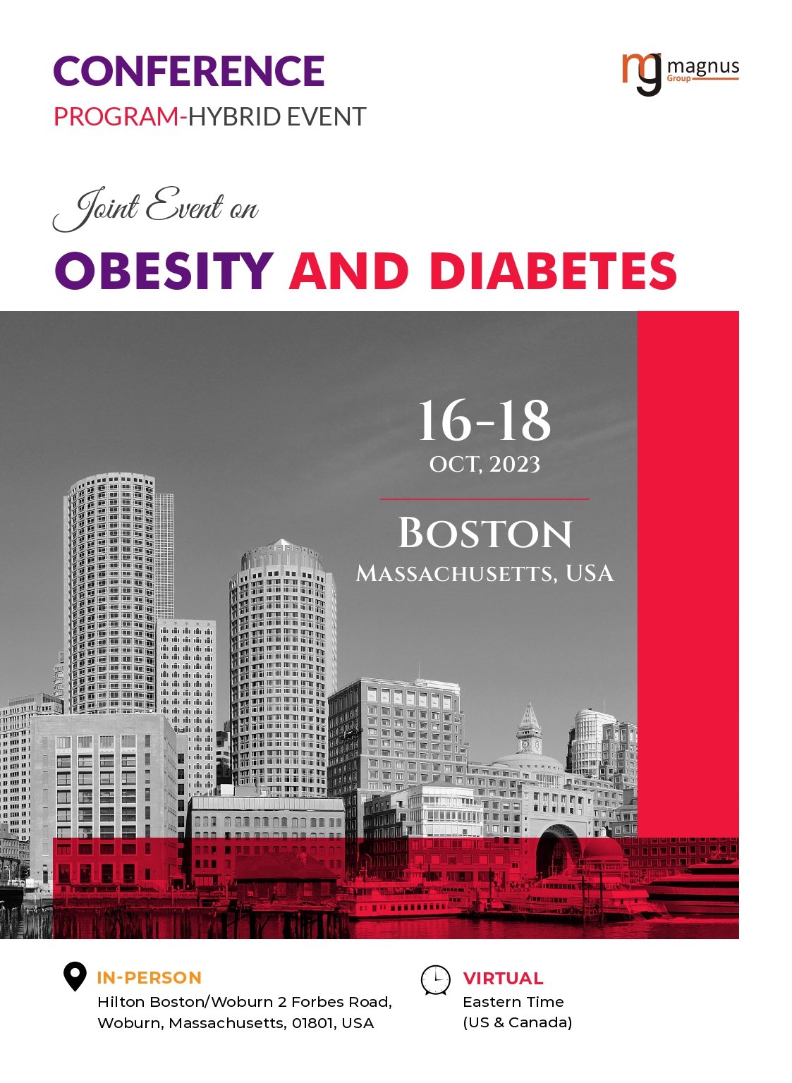 Diabetes, Metabolism and Endocrinology | Boston, Massachusetts, USA Program