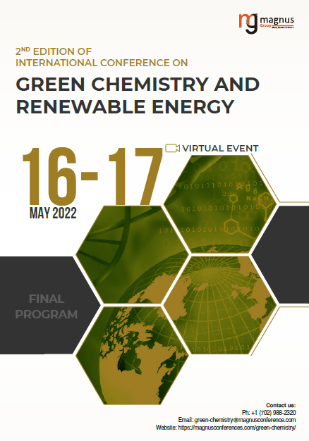 2nd Edition of International Conference on Green Chemistry and Renewable Energy | Virtual Event Program