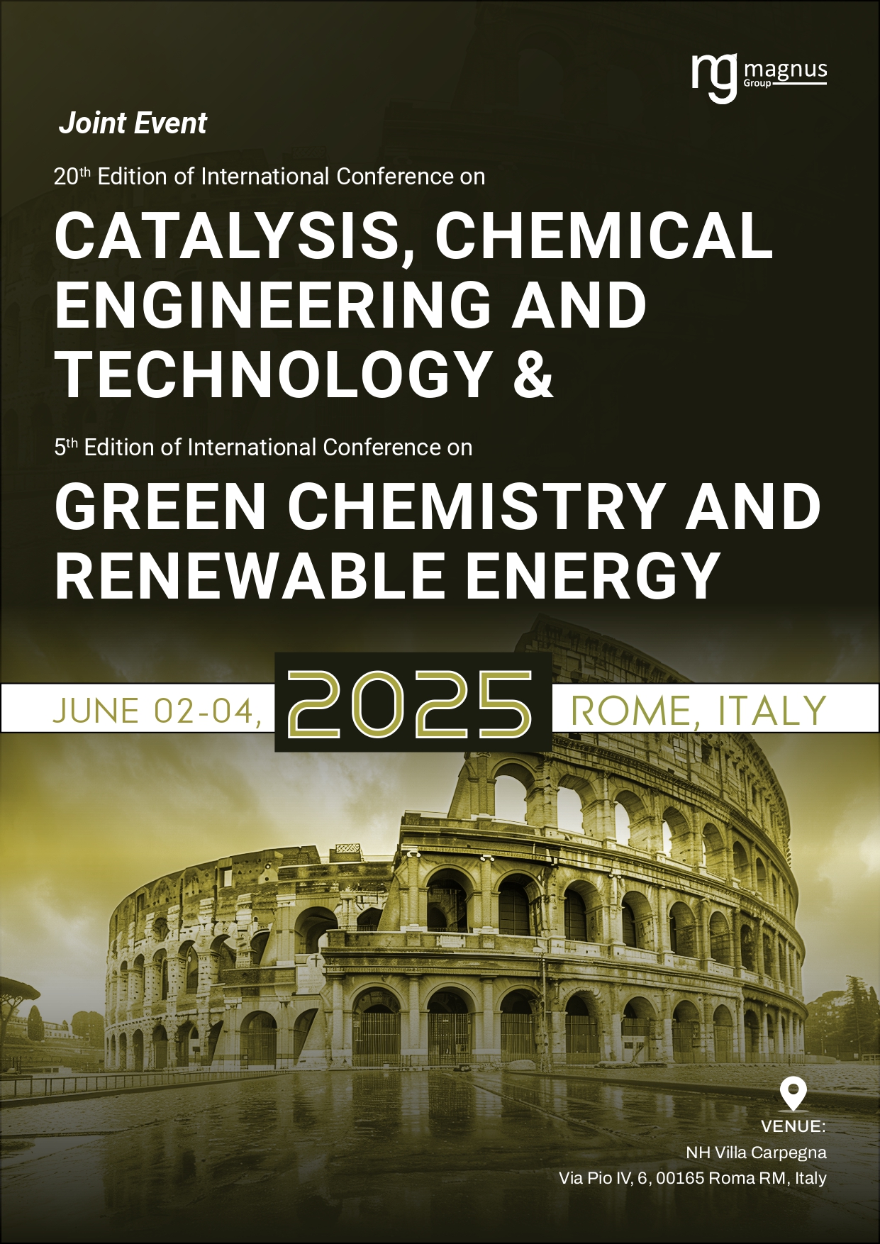 5th Edition of International Conference on Green Chemistry and Renewable Energy | Rome, Italy Book