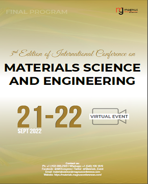 3rd Edition of International Conference on Materials Science and Engineering | Virtual Event Program