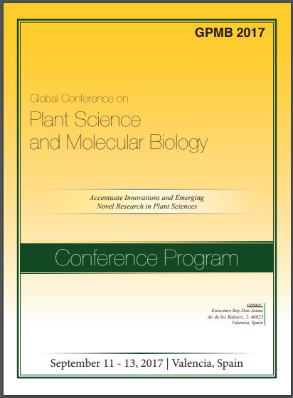 Global Conference on Plant Science and Molecular Biology Program