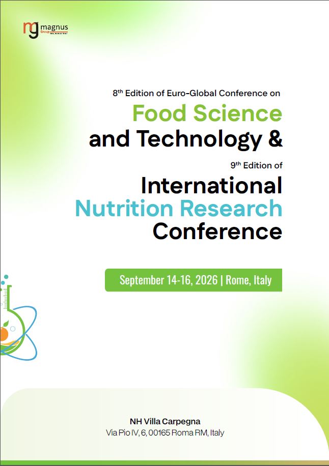 Nutrition Research Conference | Rome, Italy Event Book
