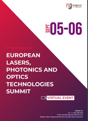 2nd Edition of European Lasers, Photonics and Optics Technologies Summit  | Online Event Book