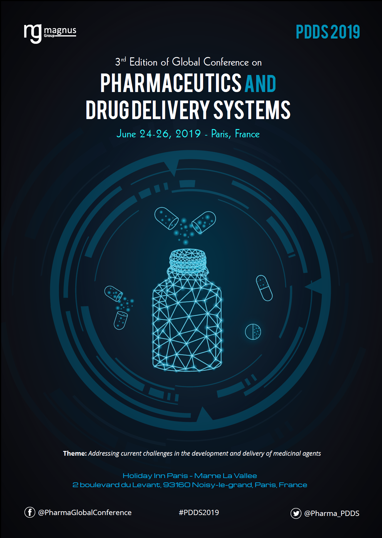 3rd Edition of Global conference on Pharmaceutics and Drug Delivery Systems Book