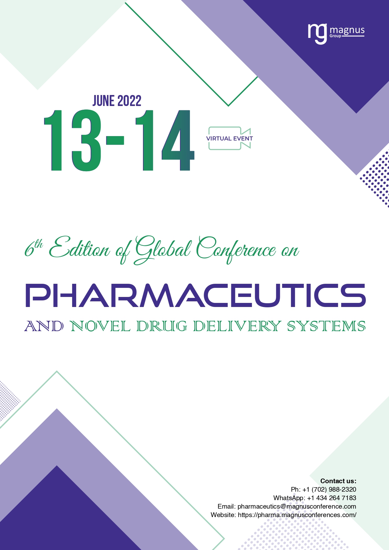 6th Edition of Global Conference on Pharmaceutics and Novel Drug Delivery Systems Book