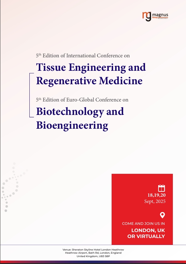 Tissue Engineering and Regenerative Medicine | London, UK Event Book